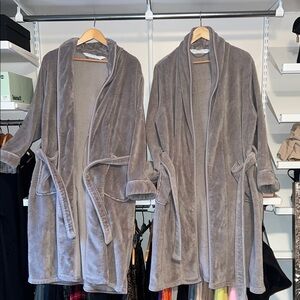 Wamsutta Plush Gray Women's Robe